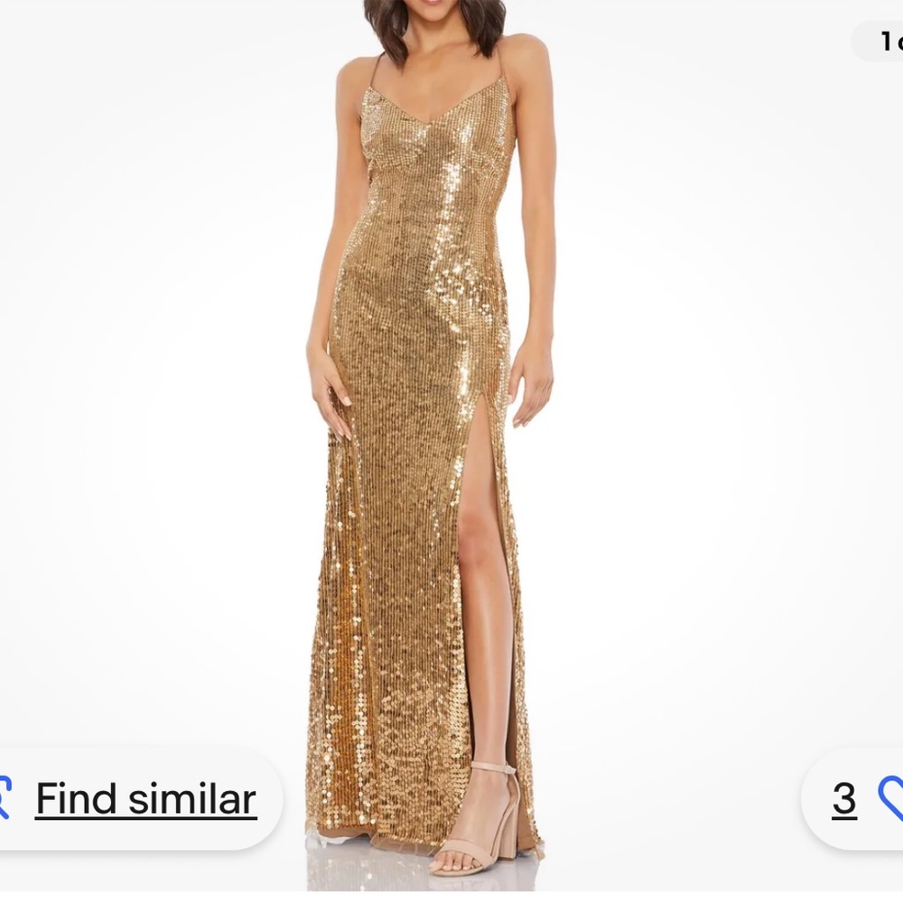 Mac Duggal sequined Gown Dress